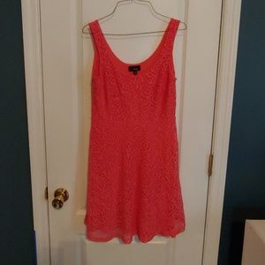 Pink eyelet dress, Apt 9.